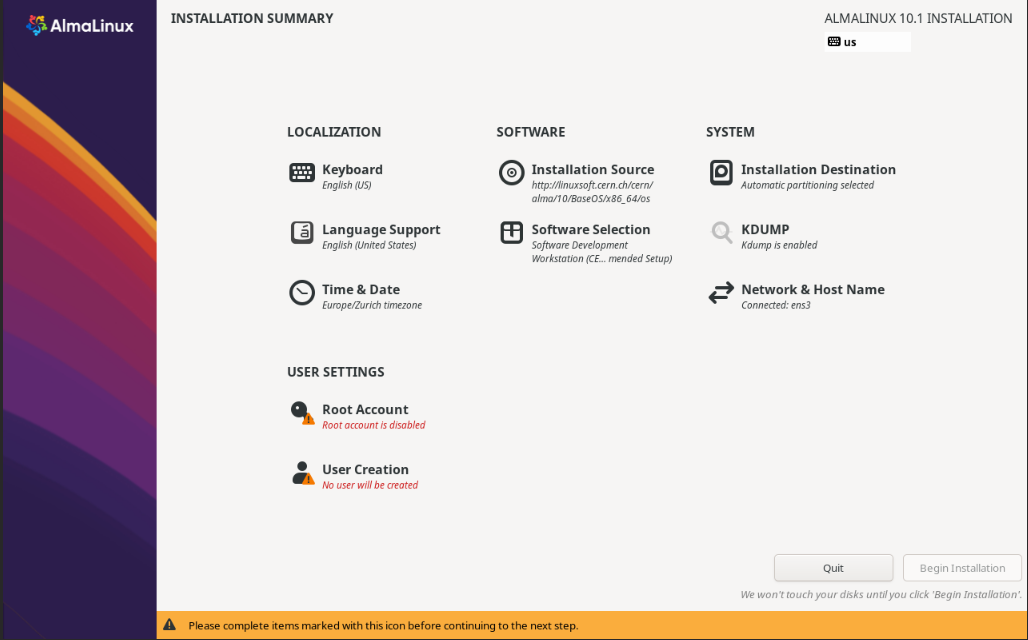 Main Screen main screen